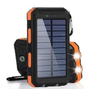 Solar & conventional powered phone charger