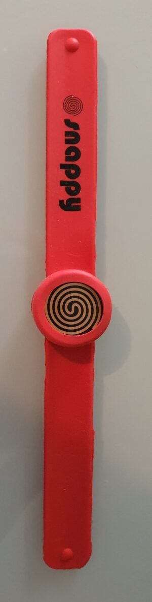 Snappy wristband in RED